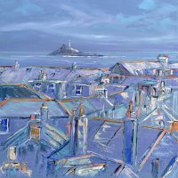 Blue Rooftops St Ives