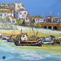 Resting Boats St Ives